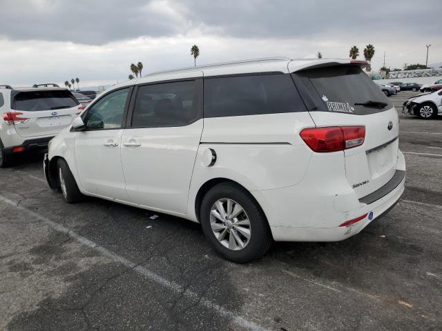 KIA SEDONA LX 2017 white  gas KNDMB5C10H6339735 photo #3