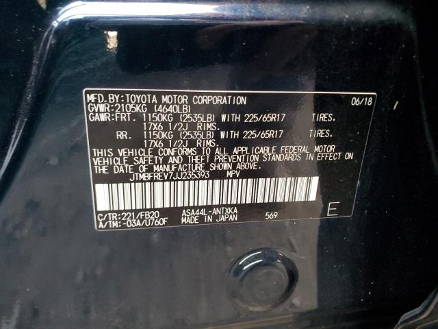 2018 TOYOTA RAV4 LE - JTMBFREV7JJ235393