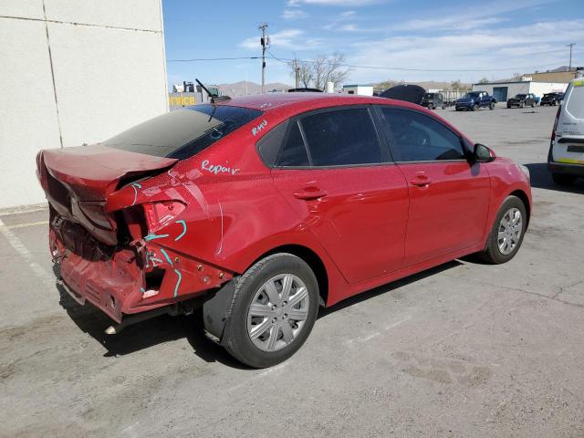 KIA RIO LX 2022 red  gas 3KPA24AD1NE488008 photo #4