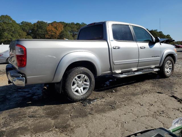 TOYOTA TUNDRA DOU 2005 silver  gas 5TBET34125S477625 photo #4