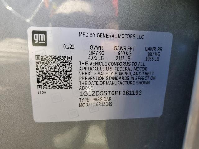 2023 CHEVROLET MALIBU LT - 1G1ZD5ST6PF161193