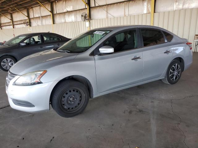 NISSAN SENTRA S 2014 silver  gas 3N1AB7AP6EY214557 photo #1