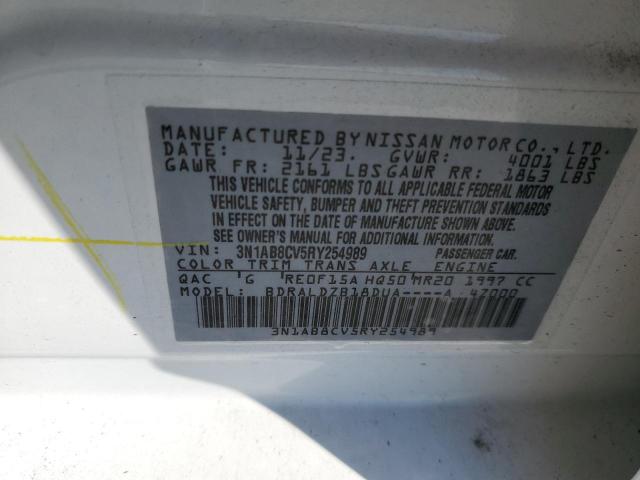 2024 NISSAN SENTRA SV - 3N1AB8CV5RY254989
