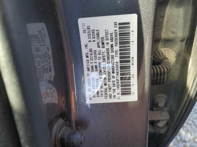 2017 HONDA ACCORD EX - 1HGCR2F71HA245934