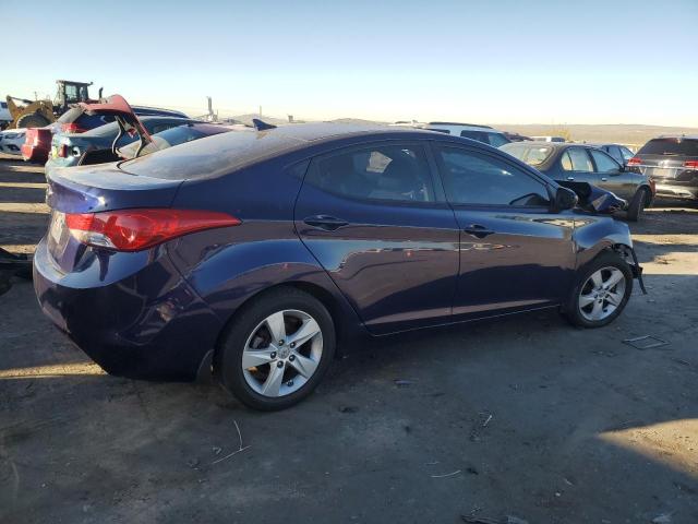 HYUNDAI ELANTRA GL 2013 blue  gas 5NPDH4AE4DH405279 photo #4