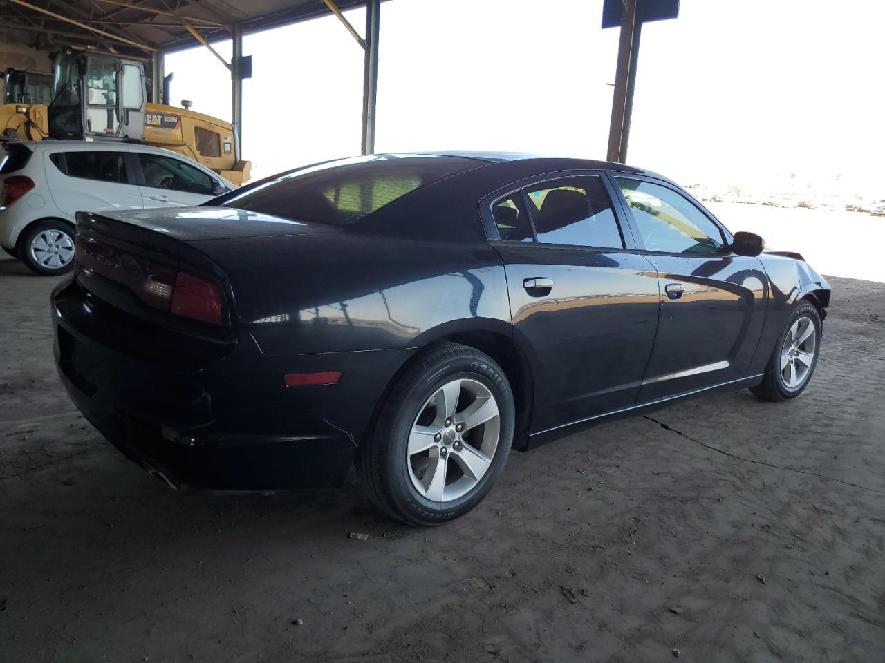 DODGE CHARGER SE 2013 black  flexible fuel 2C3CDXBG4DH522575 photo #4