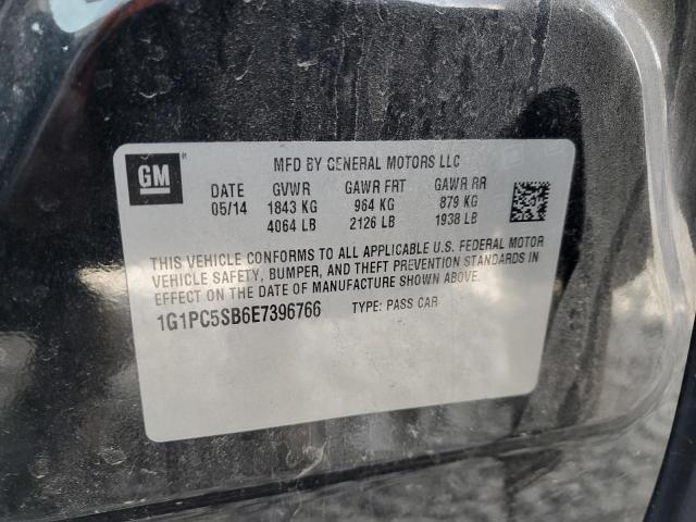 VIN 1G1PC5SB6E7396766 2014 Chevrolet Cruze, LT no.13