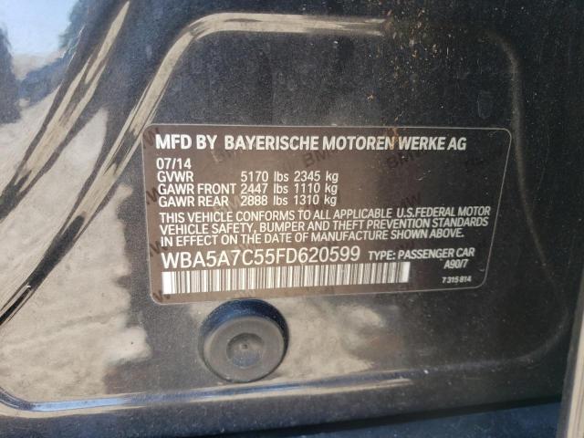 2015 BMW 528 XI WBA5A7C55FD620599