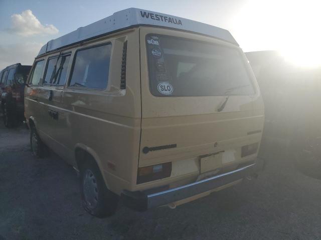 VOLKSWAGEN VANAGON CA 1985 beige  gas WV2ZB0254FH027708 photo #3