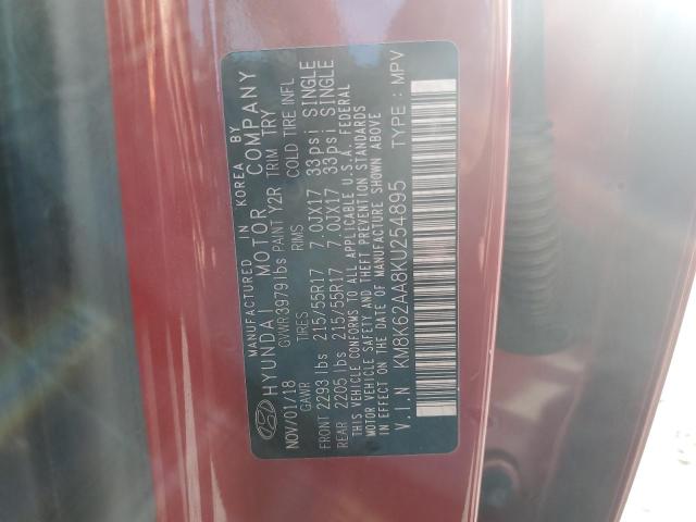 2019 HYUNDAI KONA SEL - KM8K62AA8KU254895