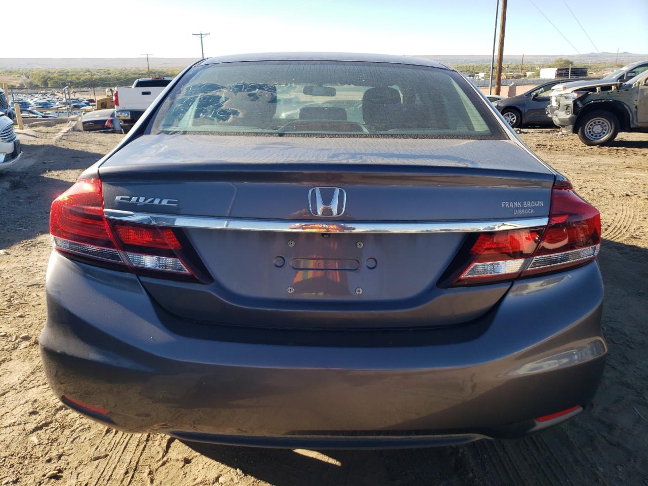 Lot #2928058386 2014 HONDA CIVIC LX