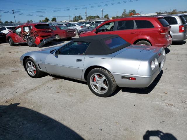 CHEVROLET CORVETTE 1996 silver converti gas 1G1YY32P5T5102062 photo #3