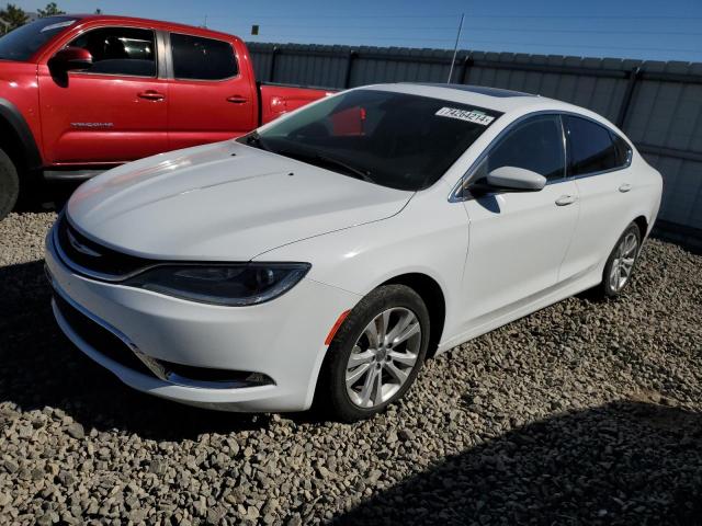 CHRYSLER 200 LIMITE 2016 white  gas 1C3CCCAB6GN153828 photo #1