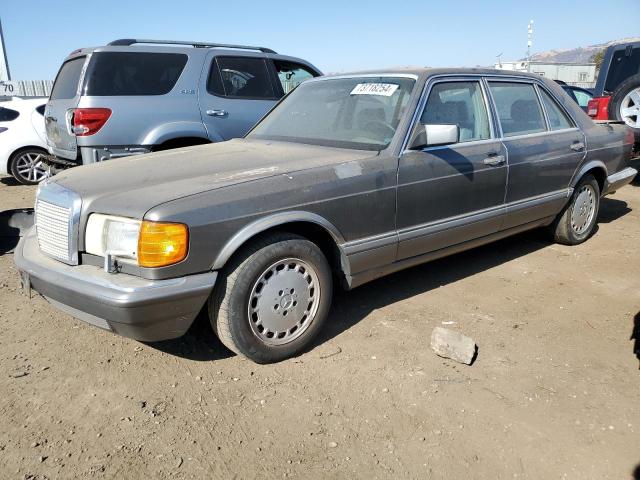 MERCEDES-BENZ 420 SEL 1986 tan  gas WDBCA35D0GA254219 photo #1