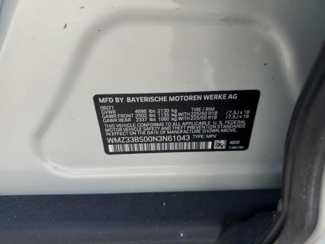 2022 MINI COOPER JCW WMZ33BS00N3N61043