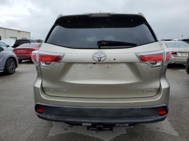 VIN 5TDYKRFH8ES033315 2014 Toyota Highlander, Limited no.6