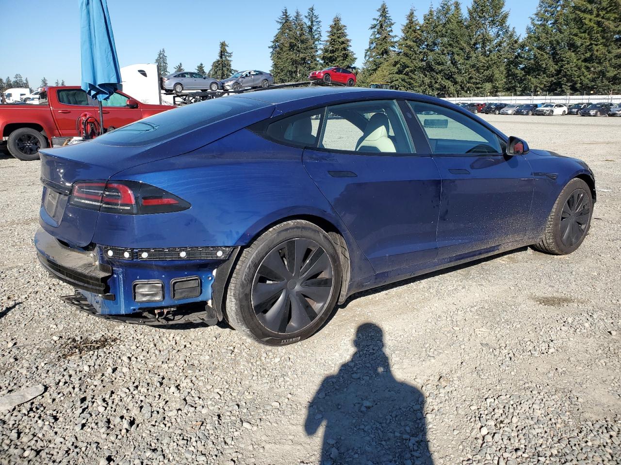 Lot #2978962660 2022 TESLA MODEL S