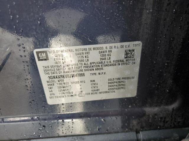 2018 CHEVROLET EQUINOX LS - 3GNAXREV8JS547866