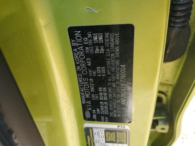 VIN KNDJN2A21F7760004 2015 KIA Soul no.12