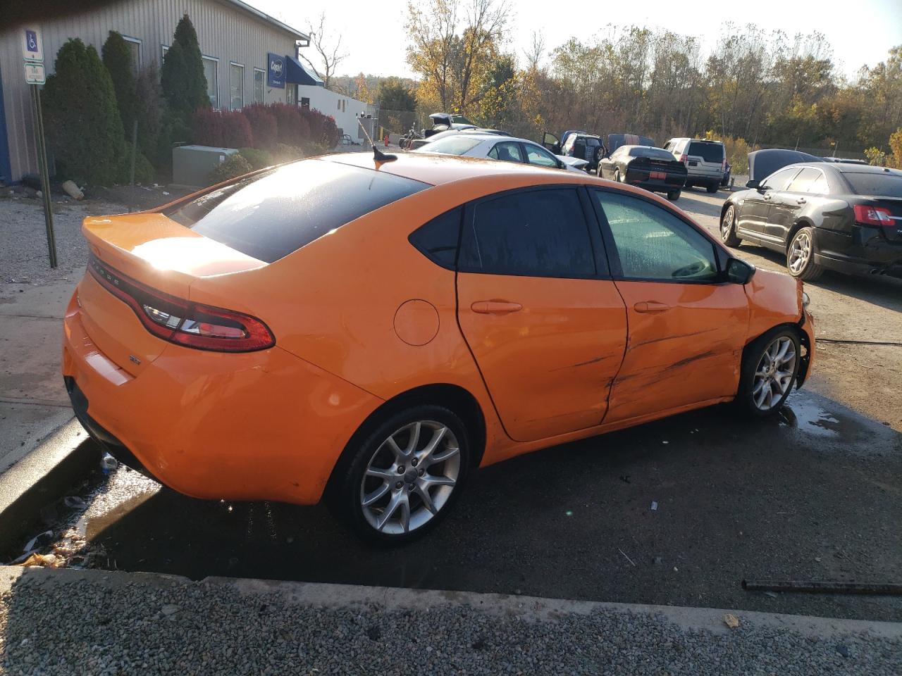 Lot #2931103314 2013 DODGE DART SXT