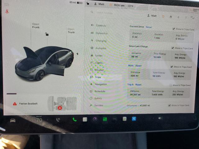 2021 TESLA MODEL 3 - 5YJ3E1EA8MF048097