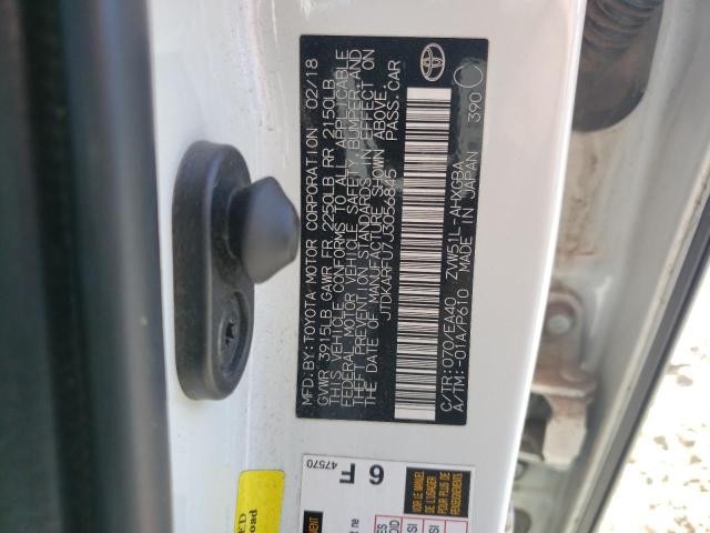 2018 TOYOTA PRIUS - JTDKARFU7J3056845