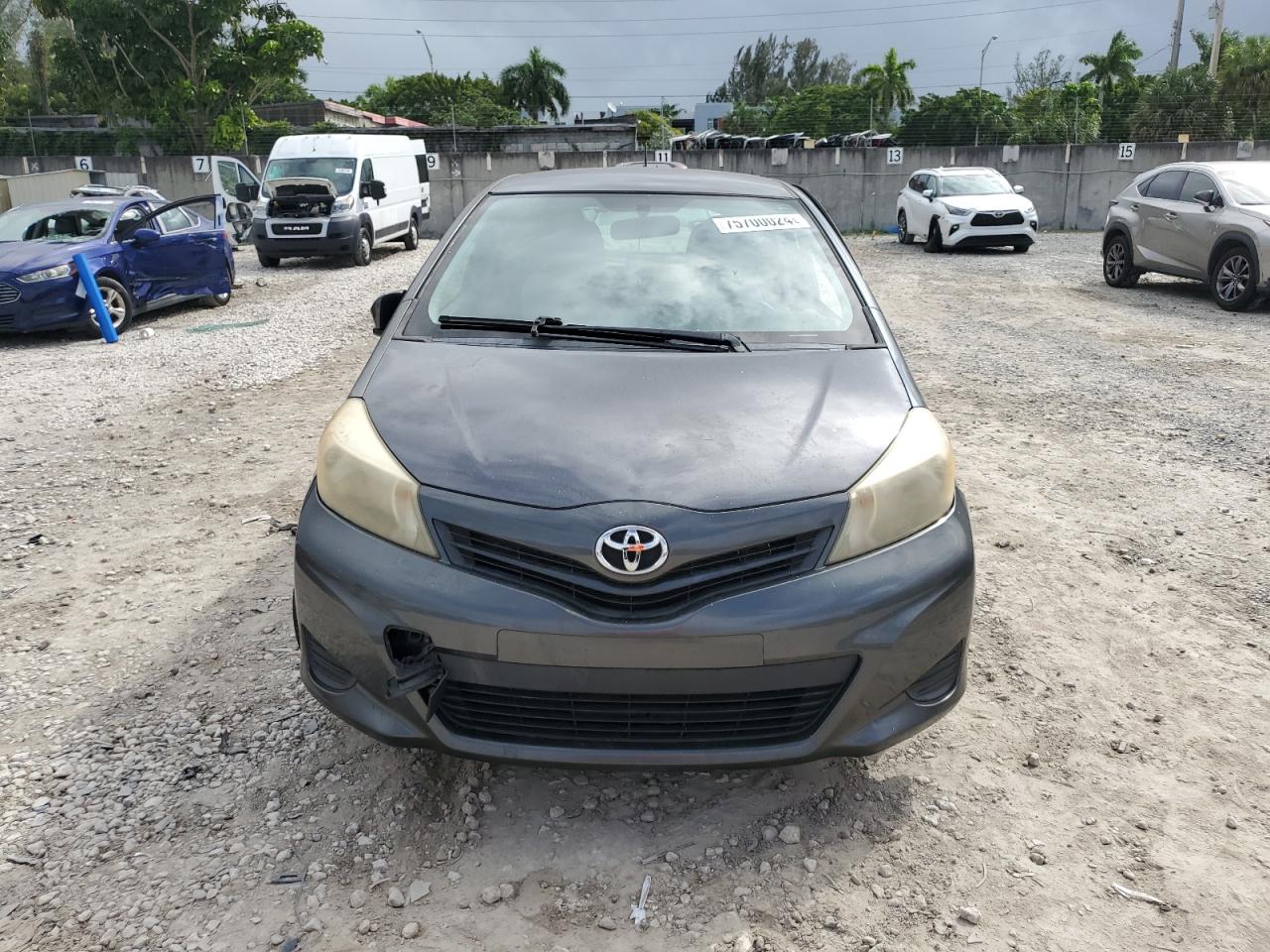 Lot #3028504915 2012 TOYOTA YARIS