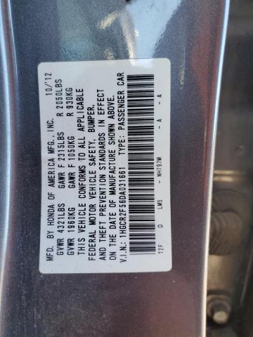 VIN 1HGCR2F56DA031661 2013 Honda Accord, Sport no.12