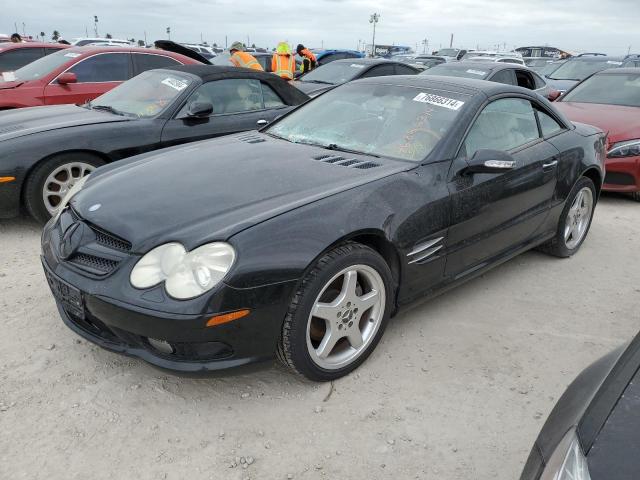 MERCEDES-BENZ SL 500R 2003 black  gas WDBSK75F23F022994 photo #1