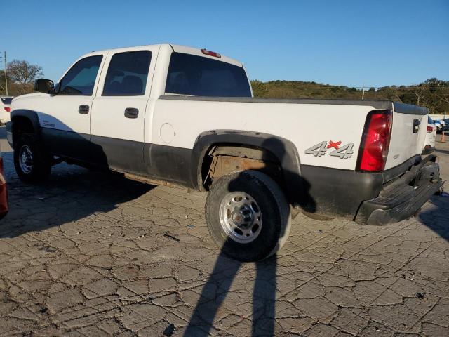 CHEVROLET SILVERADO 2004 white crew pic diesel 1GCHK23254F185302 photo #3