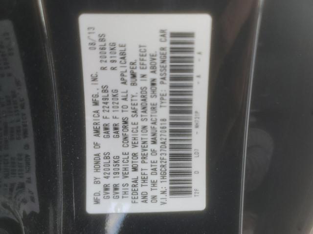 VIN 1HGCR2F37DA270618 2013 Honda Accord, LX no.13