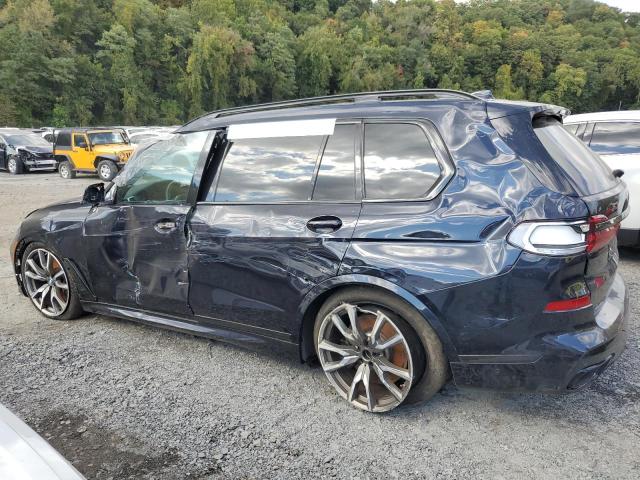 BMW X7 M50I 2021 blue  gas 5UXCX6C07M9F75741 photo #3