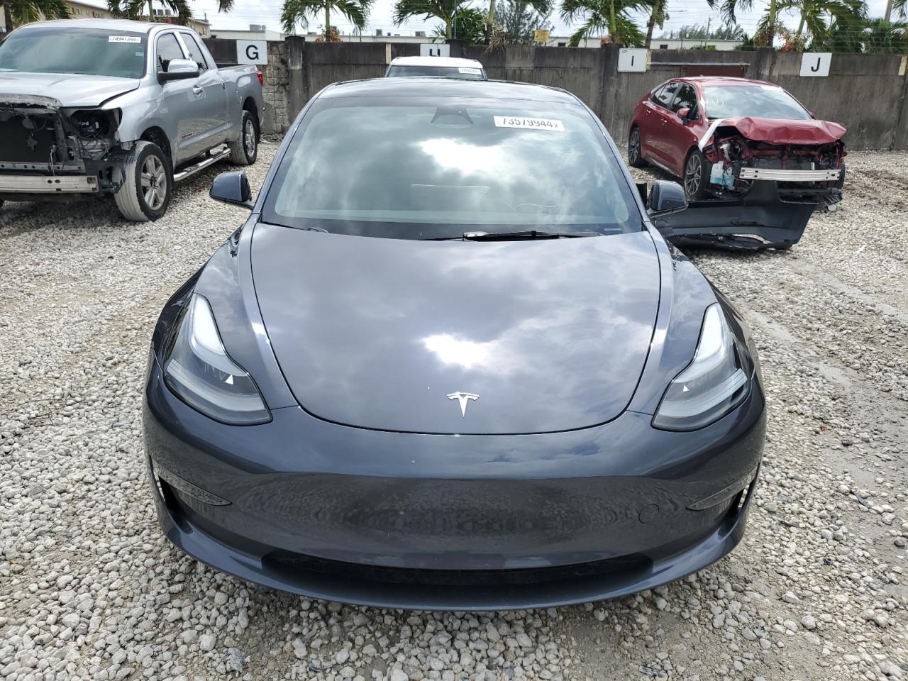 Lot #2972318622 2023 TESLA MODEL 3