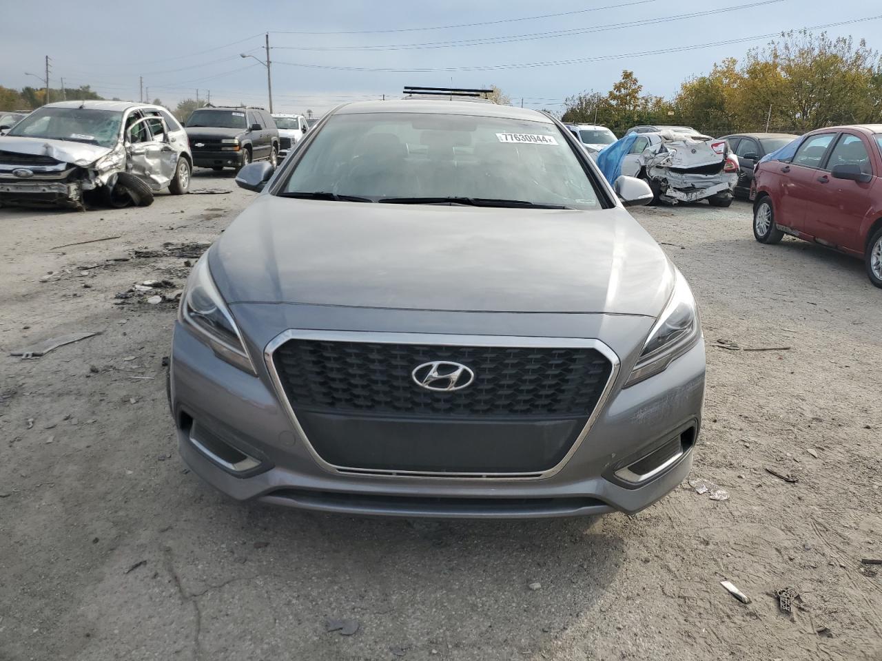 Lot #2937902824 2017 HYUNDAI SONATA HYB