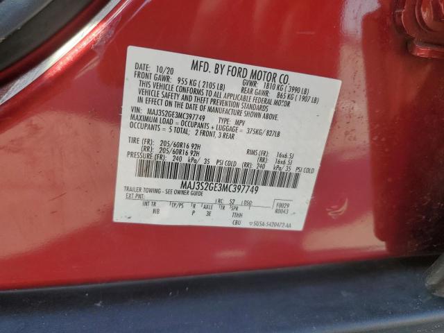 2021 FORD ECOSPORT S - MAJ3S2GE3MC397749