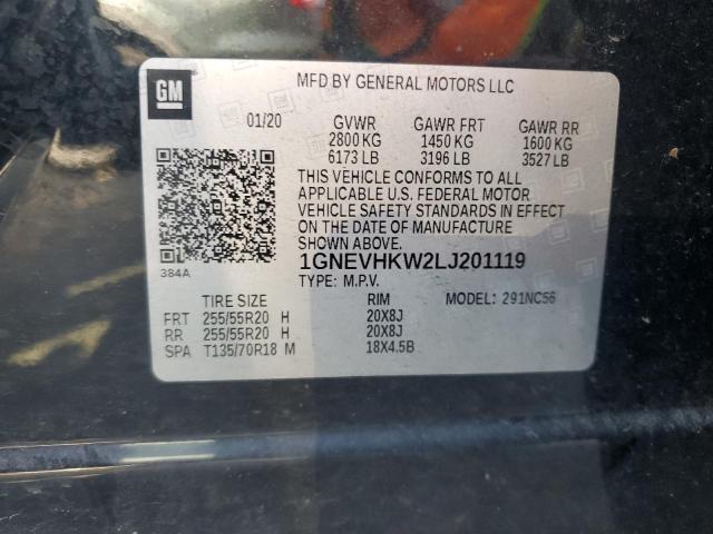 2020 CHEVROLET TRAVERSE L - 1GNEVHKW2LJ201119