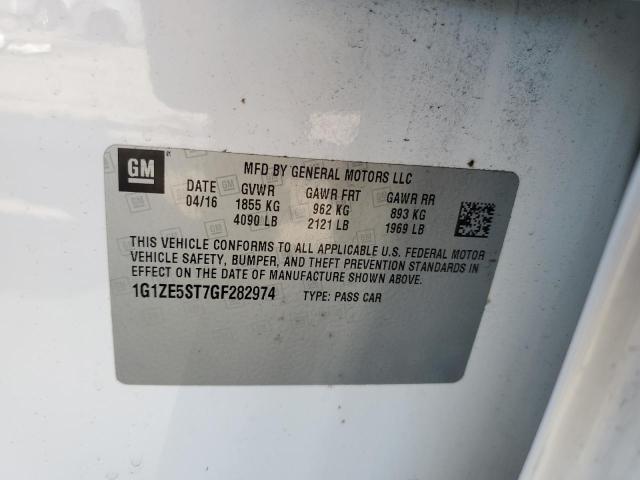 2016 CHEVROLET MALIBU LT - 1G1ZE5ST7GF282974
