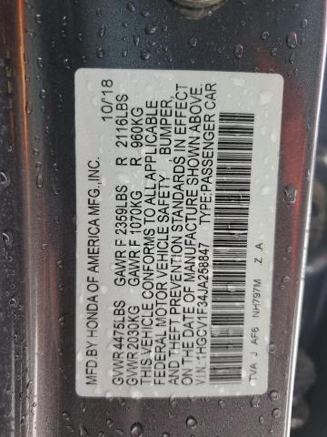 2018 HONDA ACCORD SPO - 1HGCV1F34JA258847