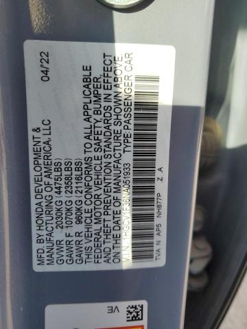 2022 HONDA ACCORD SPO - 1HGCV1F36NA051933