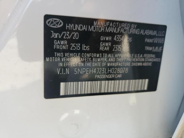 2020 HYUNDAI SONATA LIM - 5NPEH4J23LH028078