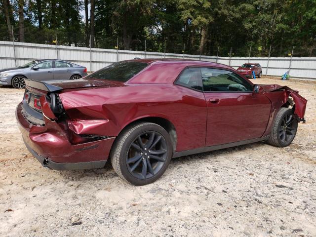 DODGE CHALLENGER 2018 maroon  flexible fuel 2C3CDZAG8JH217024 photo #4