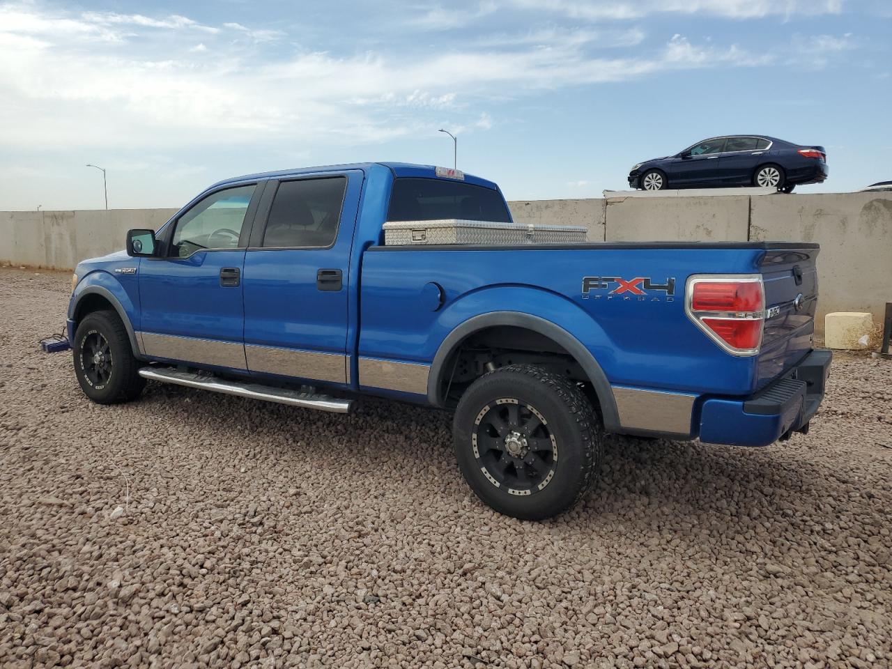 FORD F150 SUPER 2010 blue  flexible fuel 1FTFW1EV2AFD69041 photo #3