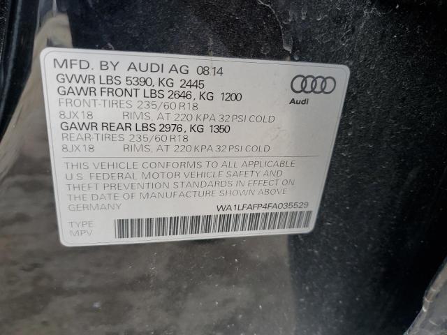 2015 AUDI Q5 PREMIUM - WA1LFAFP4FA035529