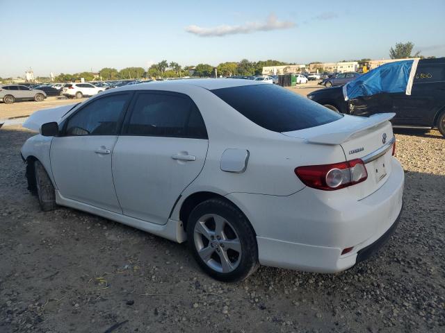 TOYOTA COROLLA BA 2012 white  gas 2T1BU4EE3CC784371 photo #3