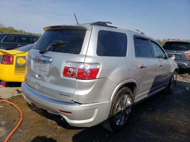 GMC ACADIA DEN 2012 silver  gas 1GKKVTED4CJ231736 photo #4