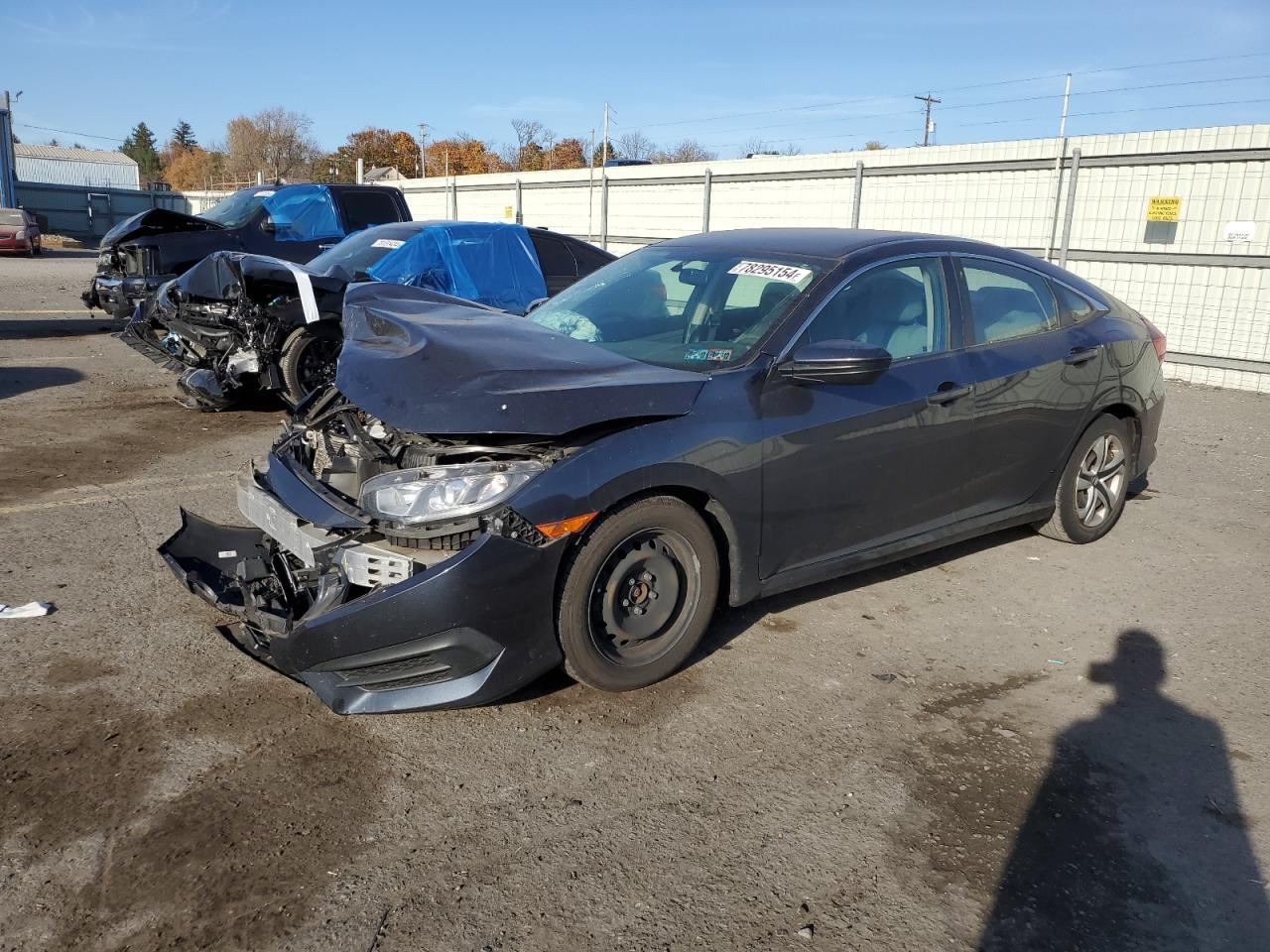 Lot #2994093373 2017 HONDA CIVIC LX