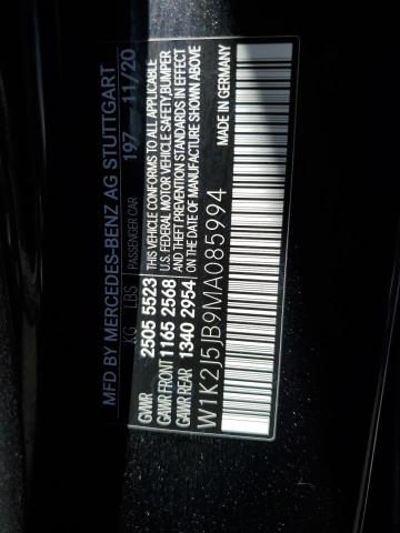 2021 MERCEDES-BENZ CLS 450 - W1K2J5JB9MA085994