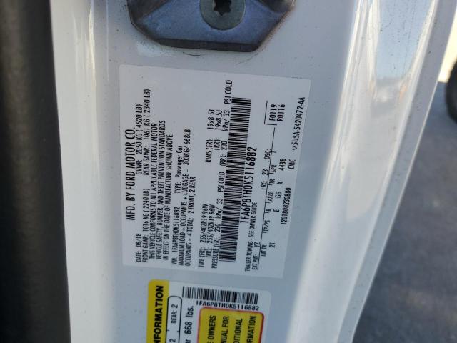 2019 FORD MUSTANG - 1FA6P8TH0K5116882