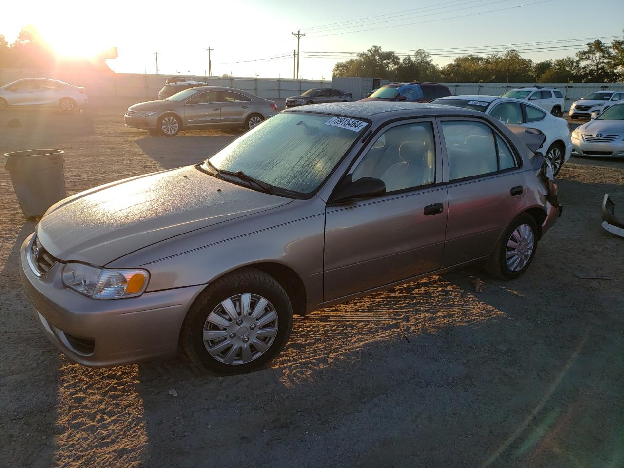 Lot #2926375014 2002 TOYOTA COROLLA CE