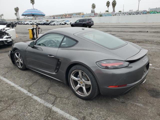 PORSCHE CAYMAN 2017 gray  gas WP0AA2A82HS270137 photo #3